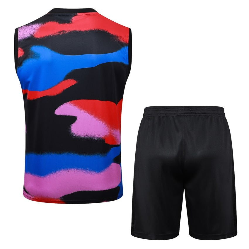 Debardeur Short Angleterre Homme 2025 2026 Rouge Rose
