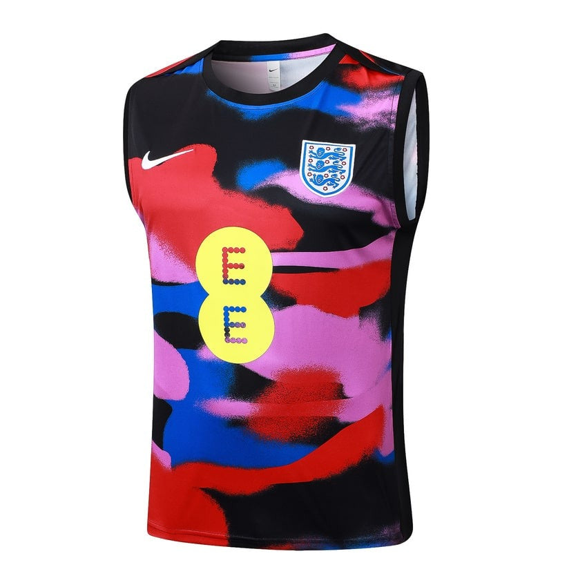 Debardeur Short Angleterre Homme 2025 2026 Rouge Rose