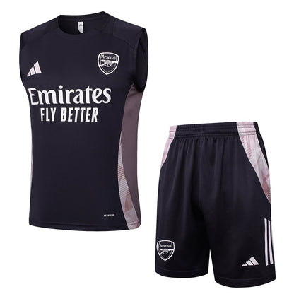 Debardeur Short Arsenal Homme 2024 2025 Noir