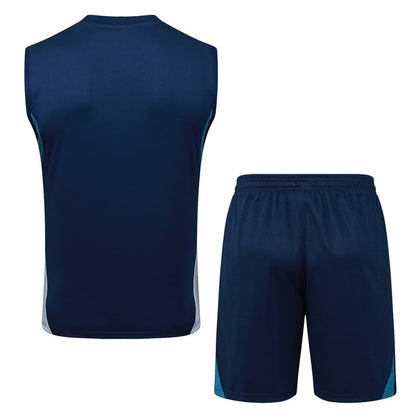 Debardeur Short Arsenal Homme 2025 2026 Bleu
