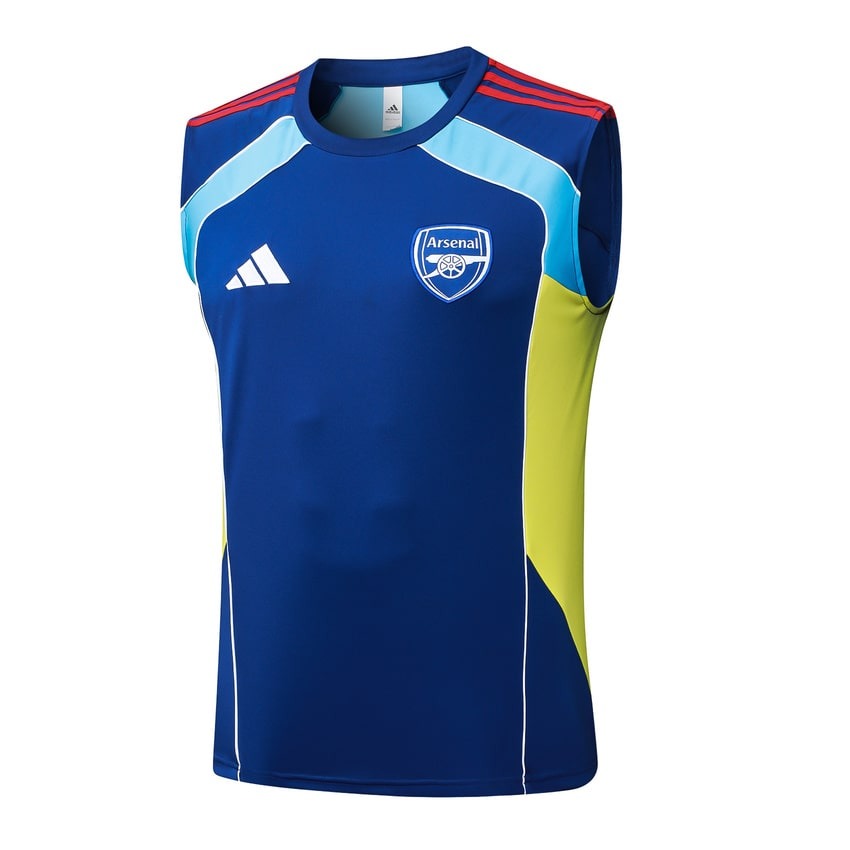 Debardeur Short Arsenal Homme 2025 2026 Bleu Clair