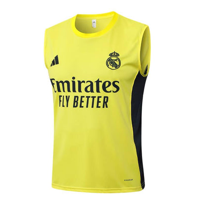Debardeur Short Real Madrid Homme 2025 2026 Jaune