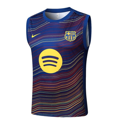 Debardeur Short Barcelone Homme 2025 2026 Bleu