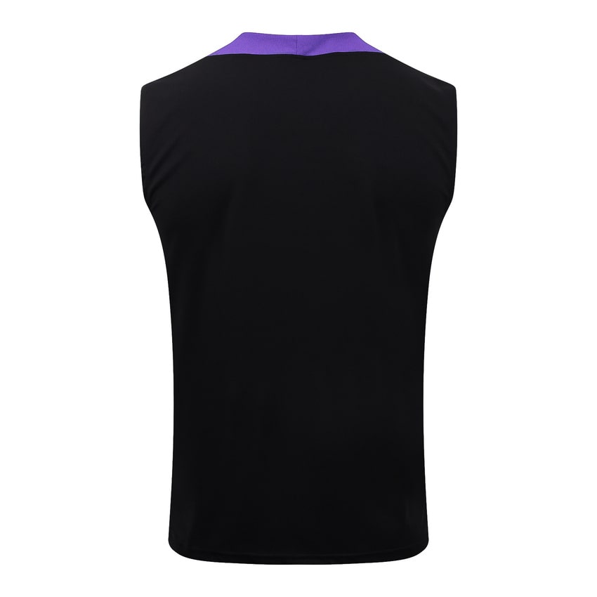 Debardeur Short Barcelone Homme 2025 2026 Noir Violet