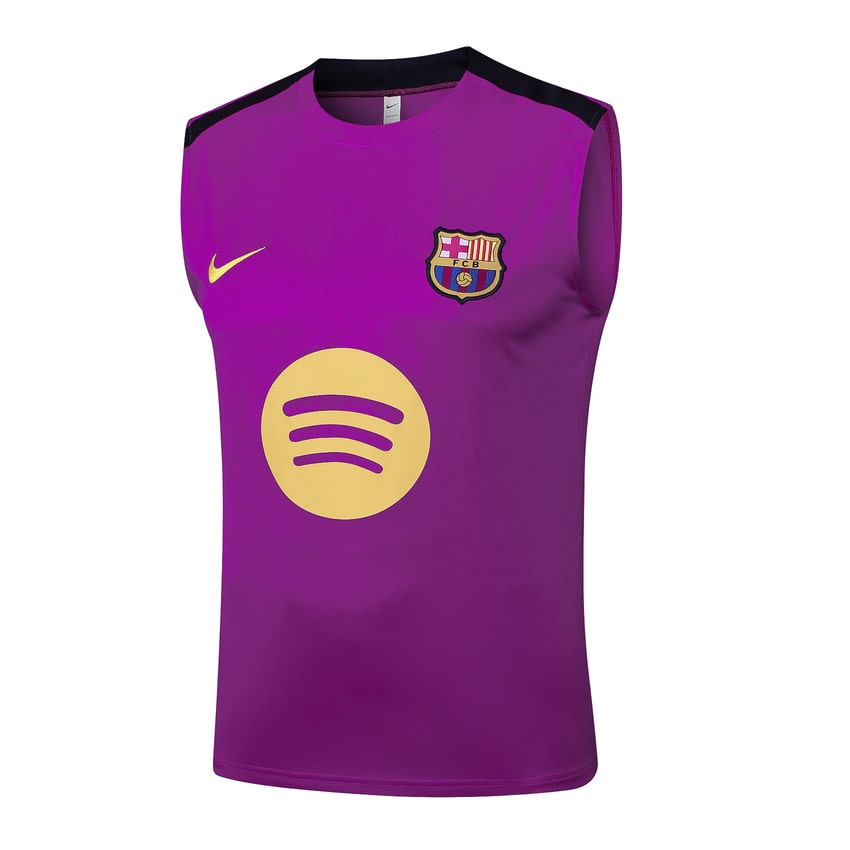 Debardeur Short Barcelone Homme 2025 2026 Rose Foncé