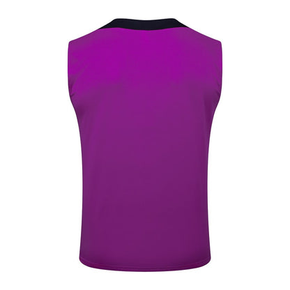 Debardeur Short Barcelone Homme 2025 2026 Rose Foncé