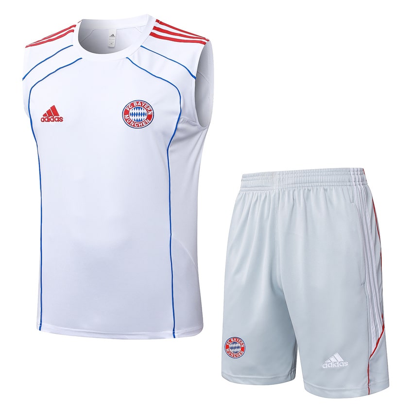 Debardeur Short Bayern Munich Homme 2025 2026 Blanc