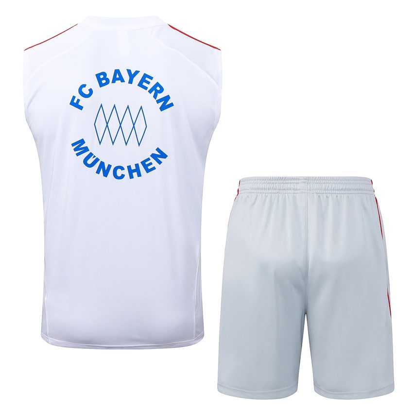 Debardeur Short Bayern Munich Homme 2025 2026 Blanc