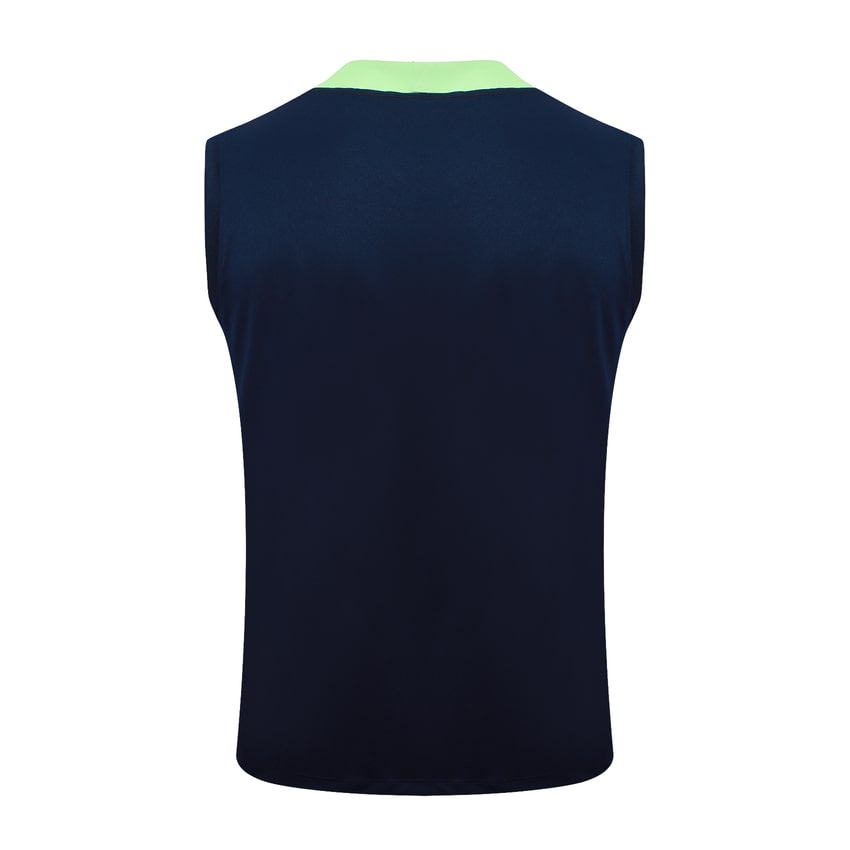 Debardeur Short Bresil Homme 2024 2025 Bleu Foncé