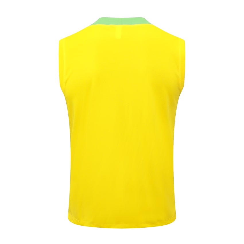 Debardeur Short Bresil Homme 2024 2025 Jaune
