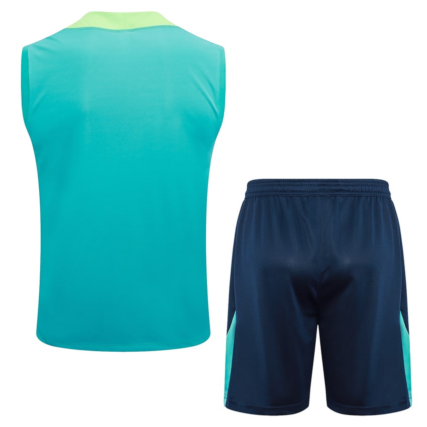 Debardeur Short Bresil Homme 2024 2025 Vert