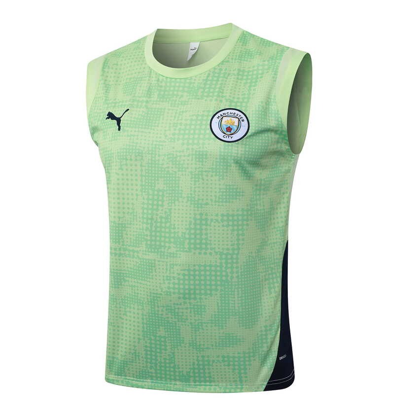 Debardeur Short Manchester City Homme 2025 2026 Vert