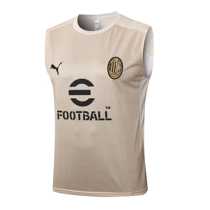 Debardeur Short Milan AC Homme 2024 2025 Beige