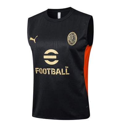Debardeur Short Milan AC Homme 2024 2025 Noir