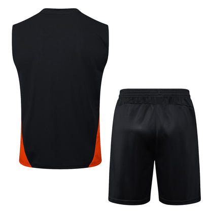Debardeur Short Milan AC Homme 2024 2025 Noir