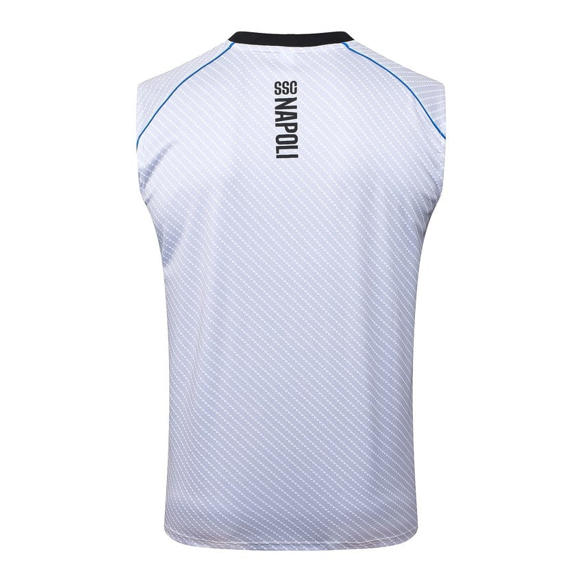 Debardeur Short Naples Homme 2025 2026 Blanc