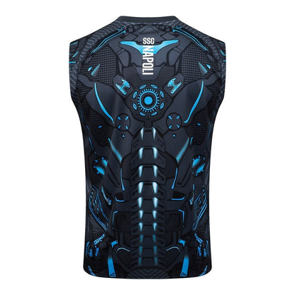 Debardeur Short Naples Homme 2025 2026 Noir Motif