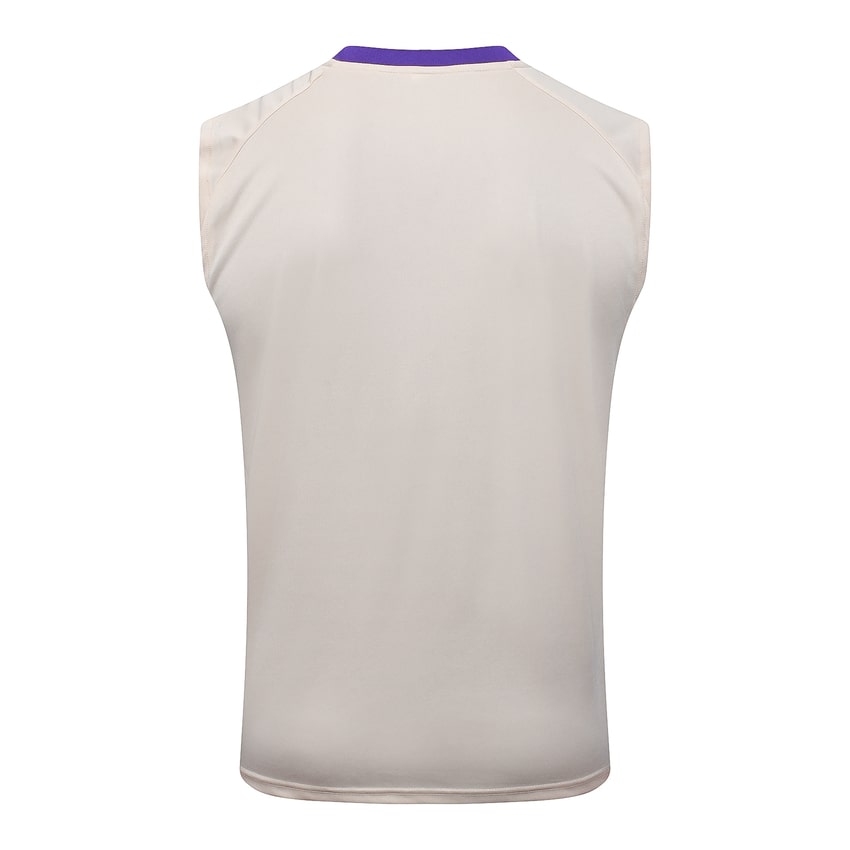 Debardeur Short Real Madrid Homme 2025 2026 Beige Violet