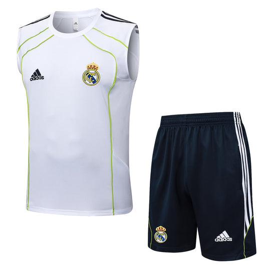Debardeur Short Real Madrid Homme 2025 2026 Blanc