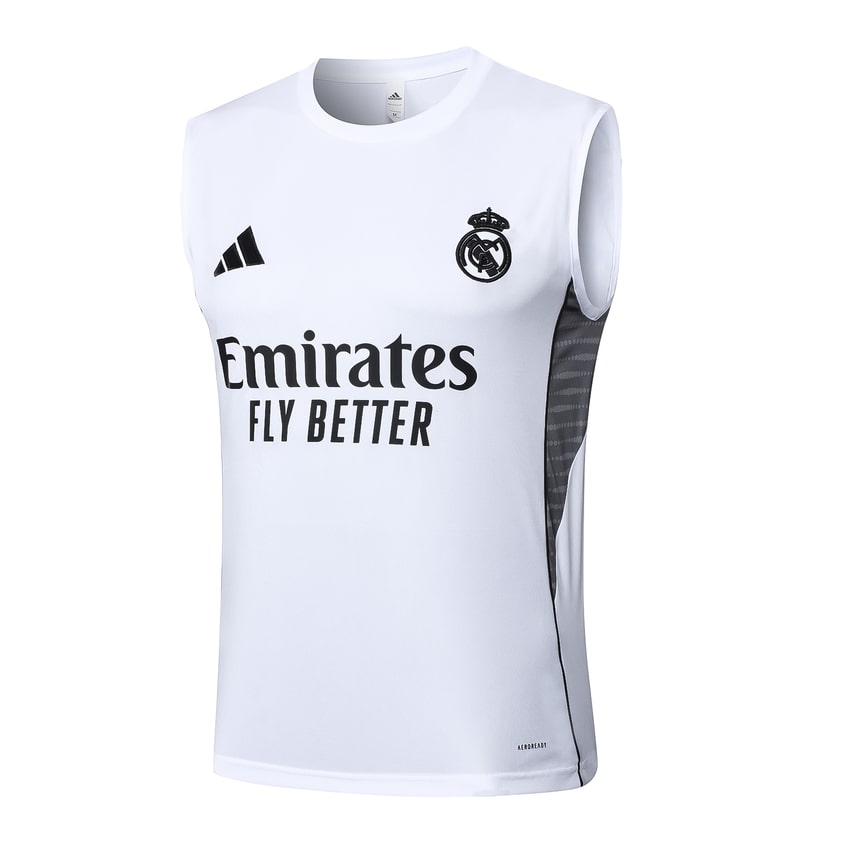 Debardeur Short Real Madrid Homme 2025 2026 Blanc Clair