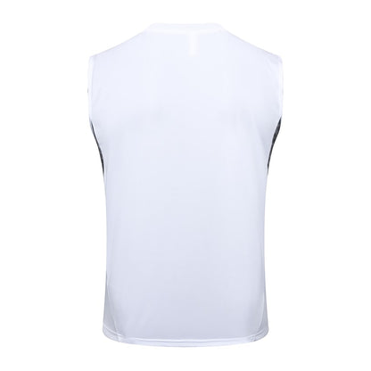 Debardeur Short Real Madrid Homme 2025 2026 Blanc Clair