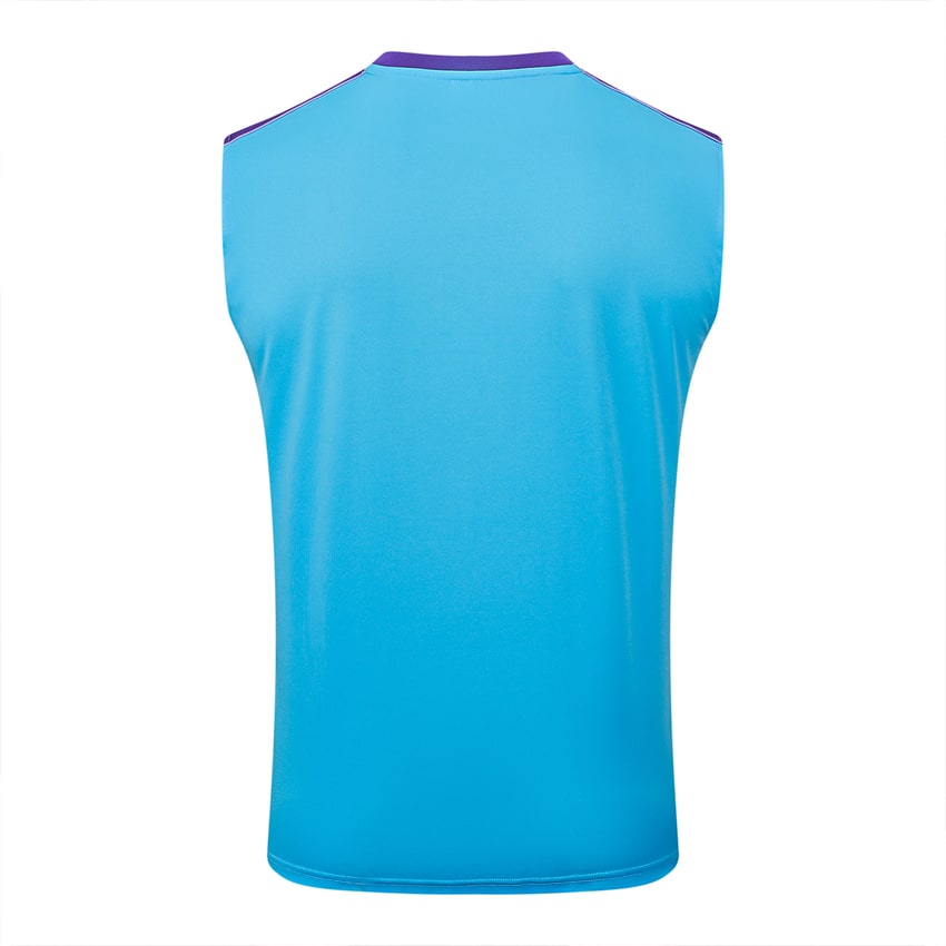 Debardeur Short Real Madrid Homme 2025 2026 Bleu Ciel