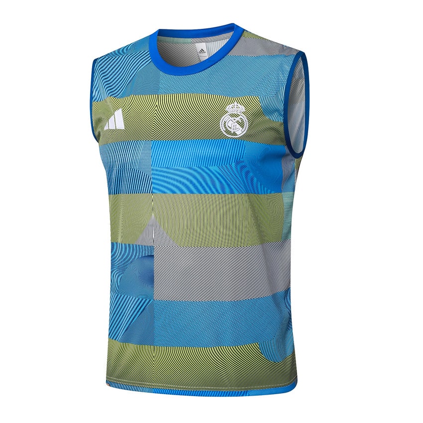 Debardeur Short Real Madrid Homme 2025 2026 Bleu Vert