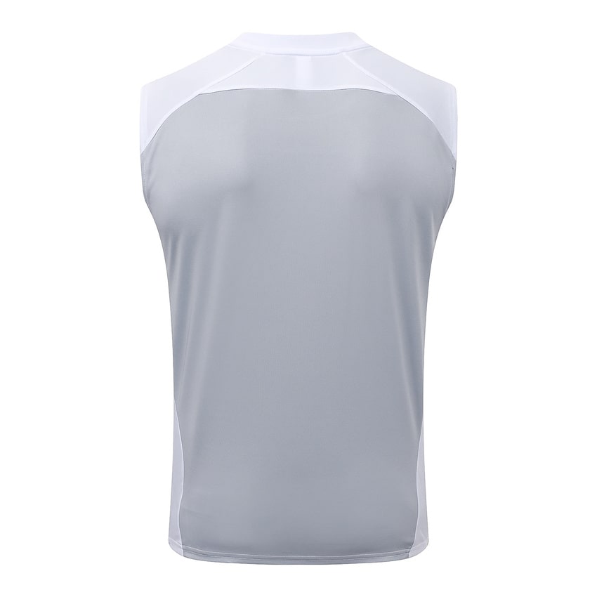 Debardeur Short Real Madrid Homme 2025 2026 Gris Blanc