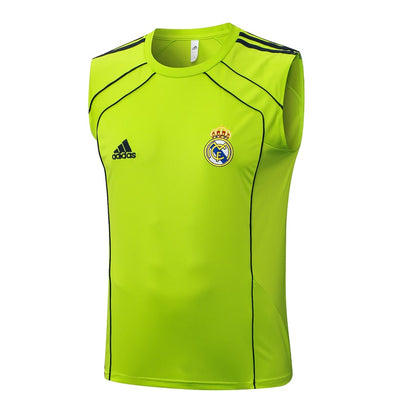 Debardeur Short Real Madrid Homme 2025 2026 Jaune Foncé