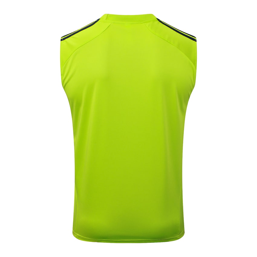 Debardeur Short Real Madrid Homme 2025 2026 Jaune Foncé