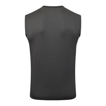 Debardeur Short Real Madrid Homme 2025 2026 Noir Jaune