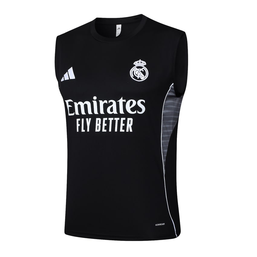 Debardeur Short Real Madrid Homme 2025 2026 Noir Sombre