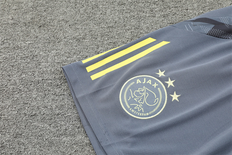 Ensemble Maillot Short Ajax Amsterdam Homme/Enfant 2024 2025 Vert