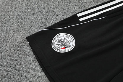 Ensemble Maillot Short Ajax Amsterdam Homme/Enfant 2025 2026 Blanc
