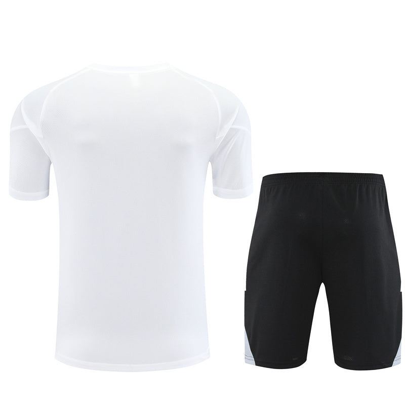 Ensemble Maillot Short Allemagne Homme/Enfant 2025 2026 Blanc