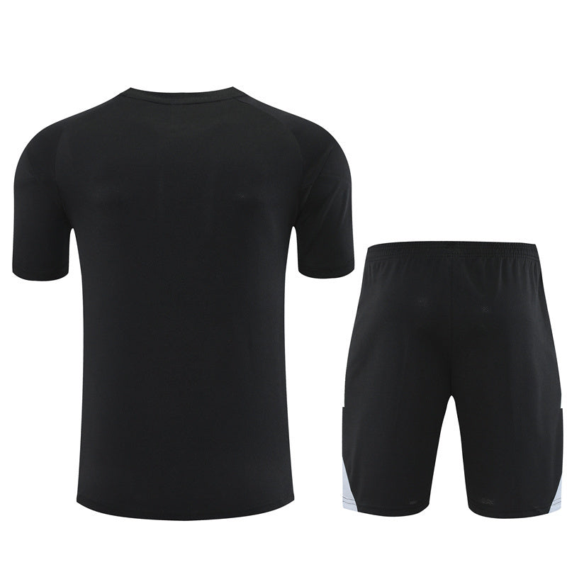 Ensemble Maillot Short Allemagne Homme/Enfant 2025 2026 Noir