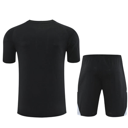 Ensemble Maillot Short Allemagne Homme/Enfant 2025 2026 Noir