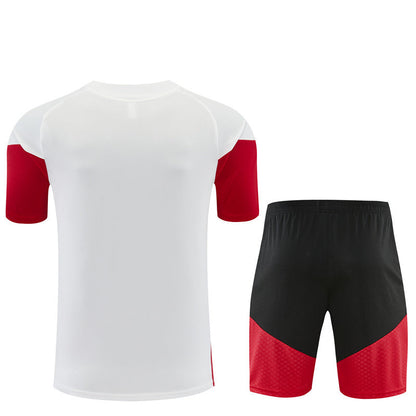 Ensemble Maillot Short Allemagne Homme/Enfant 2026 2027 Blanc