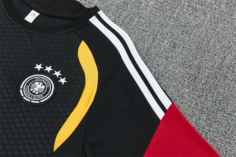 Ensemble Maillot Short Allemagne Homme/Enfant 2026 2027 Noir