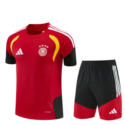 Ensemble Maillot Short Allemagne Homme/Enfant 2026 2027 Rouge