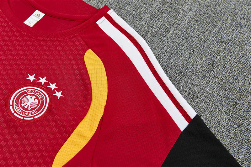 Ensemble Maillot Short Allemagne Homme/Enfant 2026 2027 Rouge
