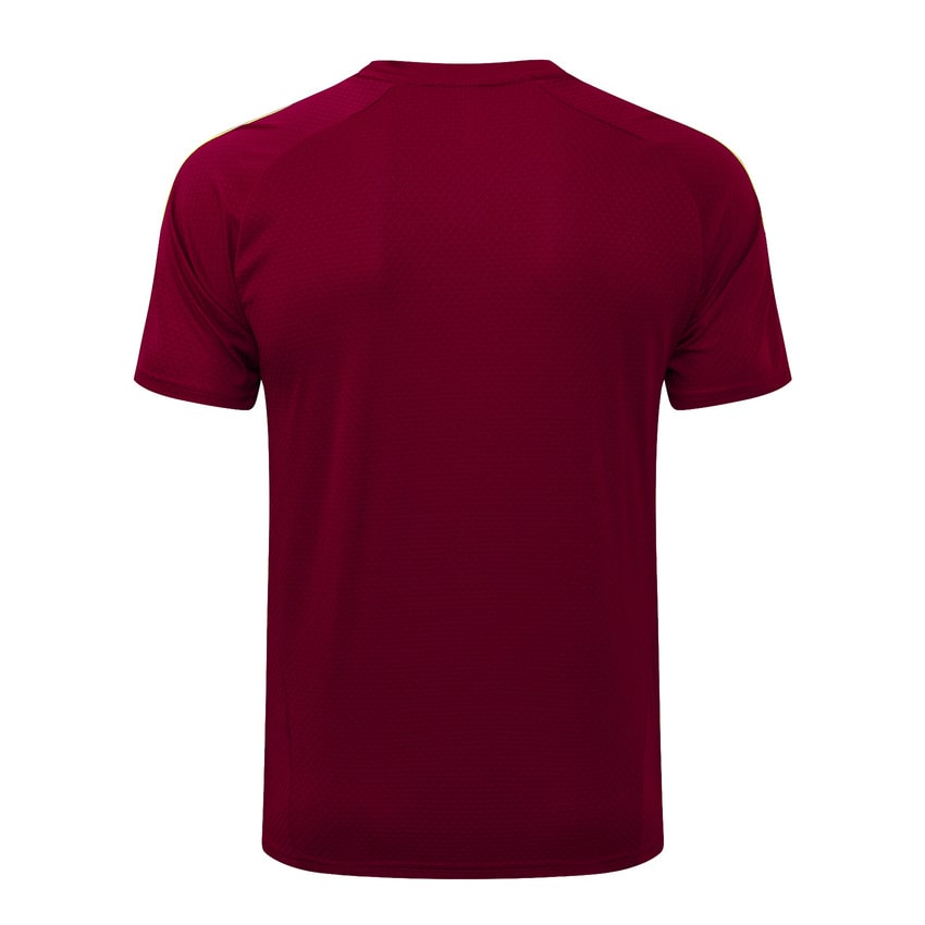 Kit Maillot Short Pre-Match Arsenal Homme 2025 2026 Rouge Foncé