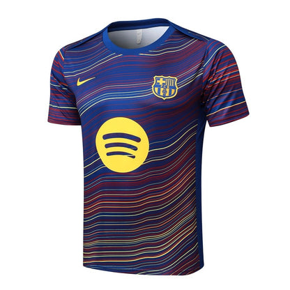 Ensemble Maillot Short Barcelone Homme/Enfant 2025 2026 Bleu