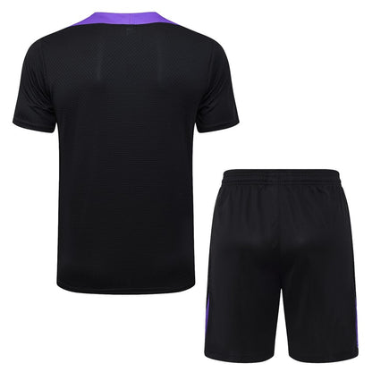 Ensemble Maillot Short Barcelone Homme 2025 2026 Noir