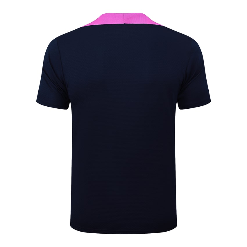 Ensemble Maillot Short Barcelone Homme 2025 2026 Noir Rose