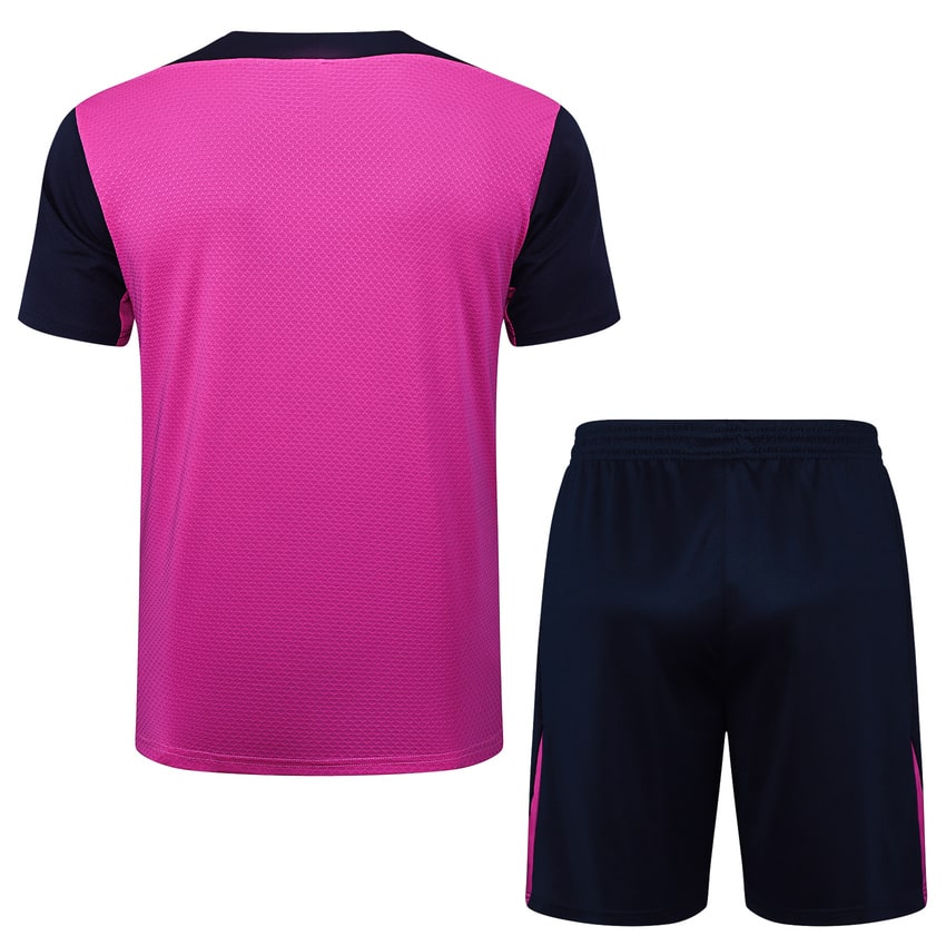 Ensemble Maillot Short Barcelone Homme 2025 2026 Rose