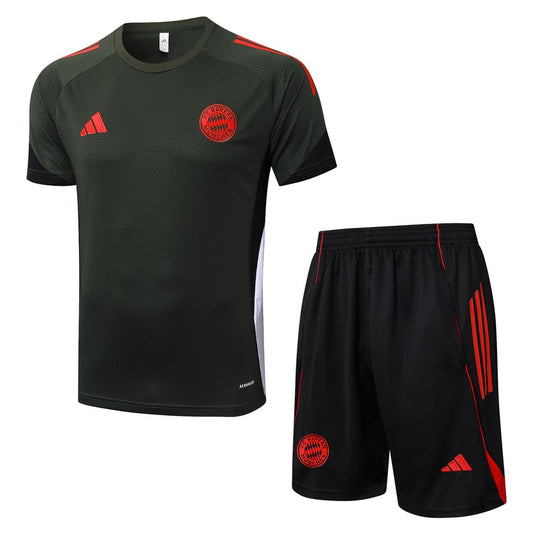 Ensemble Maillot Short Bayern Munich Homme 2025 2026 Noir