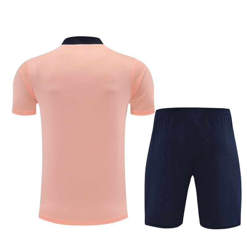 Ensemble Maillot Short Chelsea Homme/Enfant 2025 2026 Rose