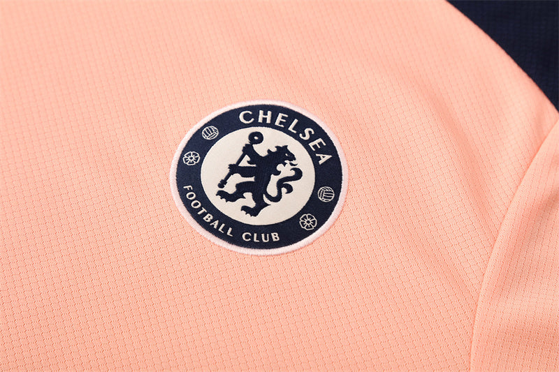Ensemble Maillot Short Chelsea Homme/Enfant 2025 2026 Rose