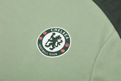 Ensemble Maillot Short Chelsea Homme/Enfant 2025 2026 Vert